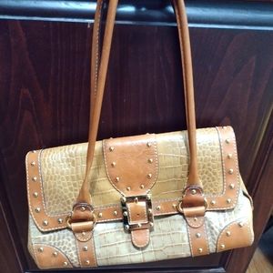 Michael Kors leather shoulder bag